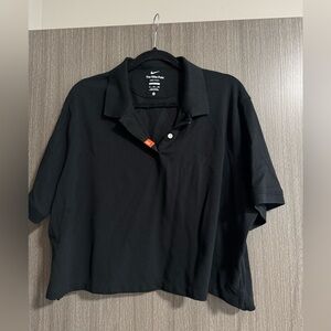 Nike Dri-FIT Black Polo Shirt